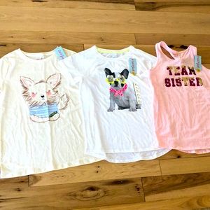 NWT lot of Cat & Jack size 14/16 Tshirts